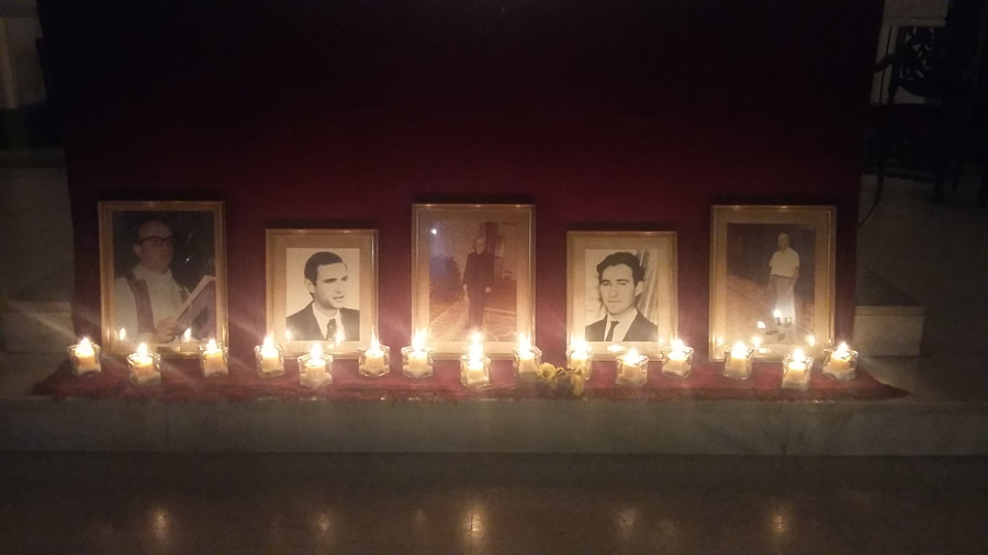 Misa por el 40º Aniversario de la masacre de los Padres y Hermanos Palotinos